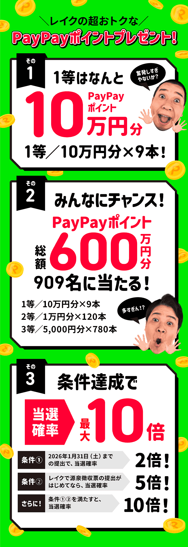 源泉徴収票 提出キャンペーン｜キャンペーン期間：2025年12月1日（月）～2026年3月31日（火）