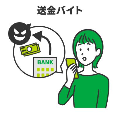 送金バイト