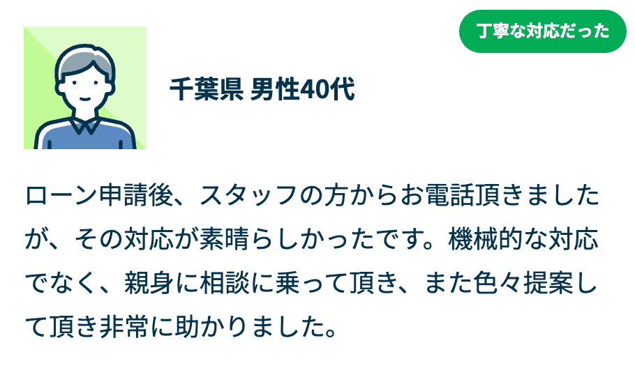 お客さまの声