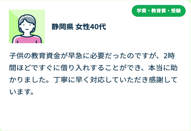 お客さまの声