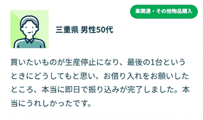 お客さまの声