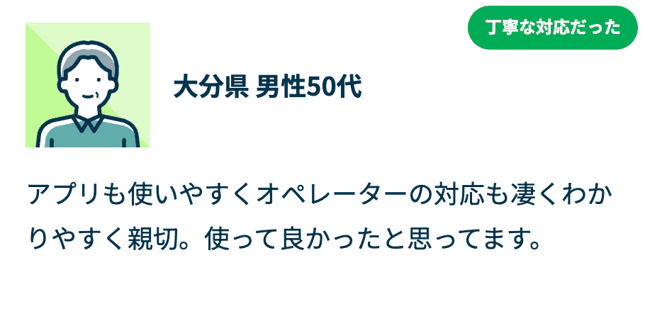 お客さまの声
